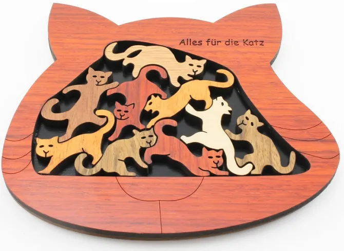 Alles fur die Katz (Katzen) - Brain Teaser Puzzle