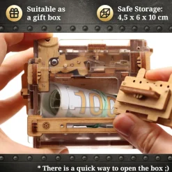 A-Maze-ing Safe - Marble Run IQ Escape Puzzle Box by iDventure