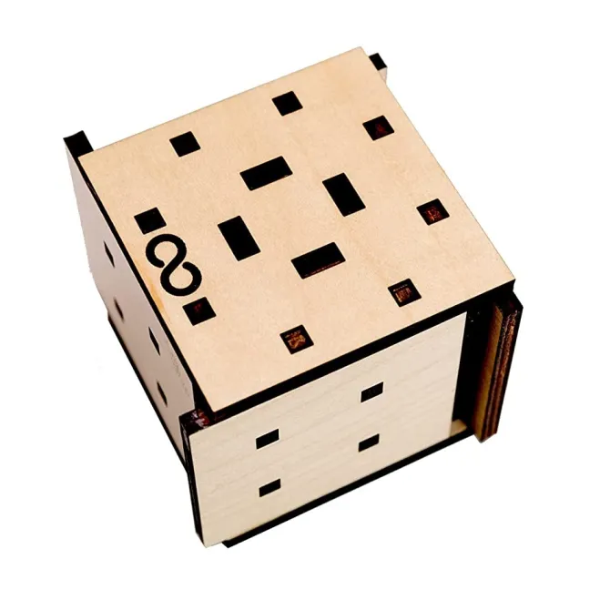 Antares 11 Steps Wooden Puzzle Box IQ Logic 3D Puzzle