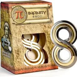 Archimedes Infinity IQ Brain Teaser Metal Puzzle