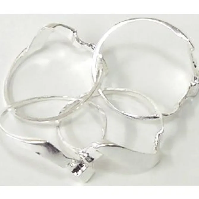 4 Band X Style Sterling Silver Puzzle Ring