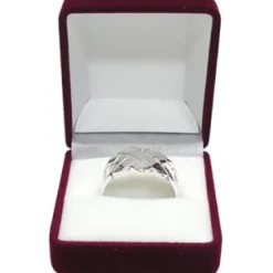 4 Band X Style Sterling Silver Puzzle Ring