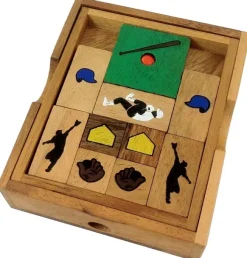 Baseball Field - Wooden Puzzle Brain Teaser