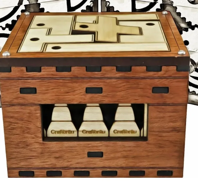 Beerbox (Bierbox) - Secret wooden Puzzle Box By Constantin