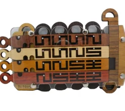 BI-Nary - Wooden Maze Brain Teaser Puzzle
