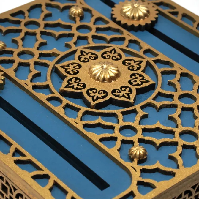 Blue Dragon Box- Secret Wooden Puzzle Box By Constantin