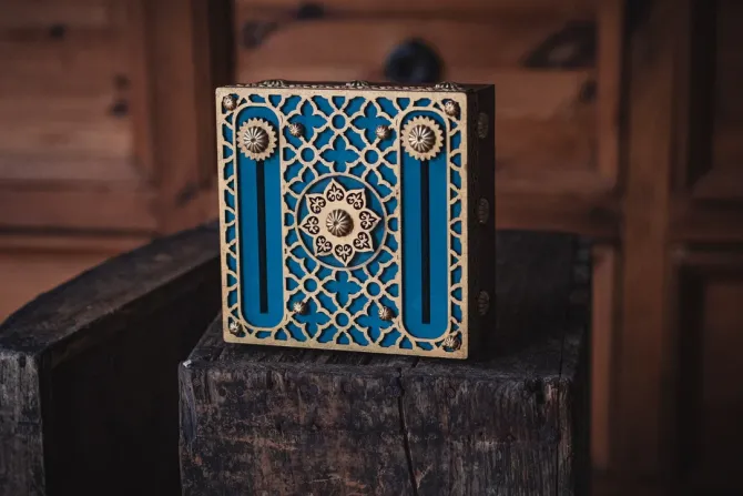 Blue Dragon Box- Secret Wooden Puzzle Box By Constantin