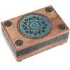 Blue Kaleidoscope - Secret Wooden Puzzle Box