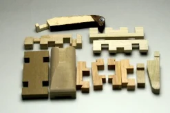 Brachiosaurus Dinosaur 3d Kumiki Wooden Japanese Puzzle