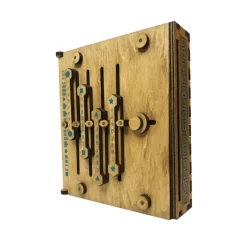 Caesar's Codex True Genius Wooden Brainteaser Puzzle Box