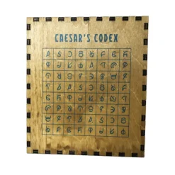 Caesar's Codex True Genius Wooden Brainteaser Puzzle Box