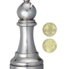 Cast Chess Bishop Silver - Hanayama Metal Puzzle