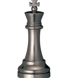 Cast Chess King Black - Hanayama Metal Puzzle