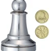 Cast Chess Pawn Silver - Hanayama Metal Puzzle