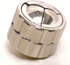 Cast Cylinder - Hanayama Metal Puzzle