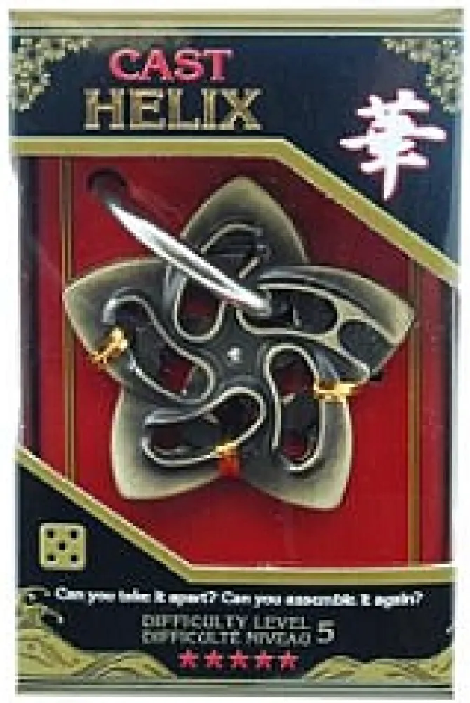 Cast Helix - Hanayama Metal Puzzle