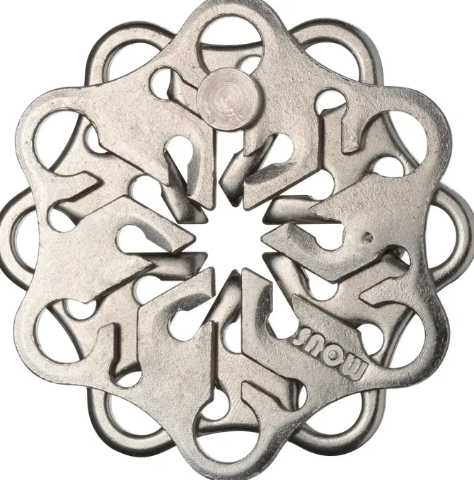 Cast Snow - Hanayama Metal Puzzle