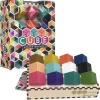 Chroma Cube Logic Game Puzzle with 25 Card Puzzles for Adults, IQ Game, Award Winning Brain Teaser
