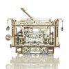 City Train With Rails - 3D Mechanical, Engineering Self-Assembled Puzzle
