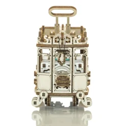 City Train With Rails - 3D Mechanical, Engineering Self-Assembled Puzzle