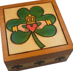 Claddaugh - Secret Wooden Puzzle Box