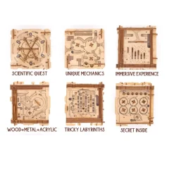 Cluebox Cambridge Labyrinth - Escape Room in a Puzzle Box