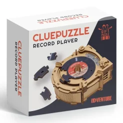 Cluepuzzle Box Record Player Gift Puzzle Box by iDventure