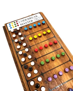 Codebreak Master - Wooden Brain Teaser Game
