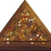 Color Match Triangle - Wooden Puzzle Brain Teaser
