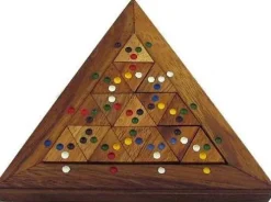 Color Match Triangle - Wooden Puzzle Brain Teaser