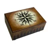 Compass Secret Wooden Puzzle Box