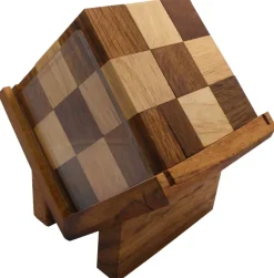 Complex Cube - Brain Teaser Wooden Puzzle