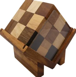 Complex Cube - Brain Teaser Wooden Puzzle