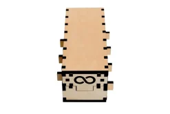 Cygnus Wooden Puzzle Box IQ Logic 3D Puzzle