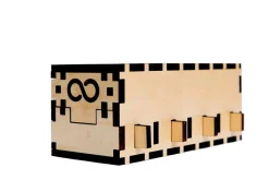 Cygnus Wooden Puzzle Box IQ Logic 3D Puzzle