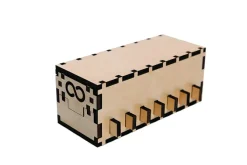 Cygnus Wooden Puzzle Box IQ Logic 3D Puzzle