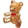 3d Crystal Puzzle Teddy Bear Gold