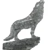 3d Crystal Puzzle Wolf - Black Color