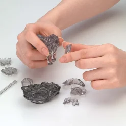 3d Crystal Puzzle Wolf - Black Color