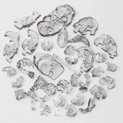 3d Crystal Puzzle Wolf - Black Color