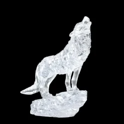 3d Crystal Puzzle Wolf - Clear Color
