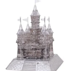 3d Deluxe Crystal Puzzle Black Castle