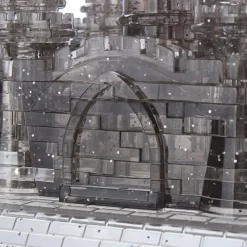 3d Deluxe Crystal Puzzle Black Castle