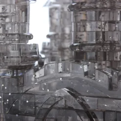 3d Deluxe Crystal Puzzle Black Castle