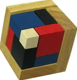 4D Wooden Puzzle Brain Teaser