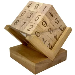 3D Wooden SUDOKU Cube Puzzle / Game