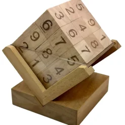 3D Wooden SUDOKU Cube Puzzle / Game