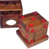 Dice Cube - 3D Wooden Brain Teaser Puzzle