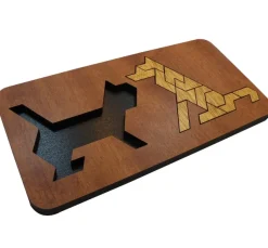 Dog and Cat - Packing Problem Wooden Puzzle