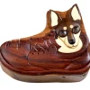 Dog In Shoe - Secret Wooden Puzzle Box